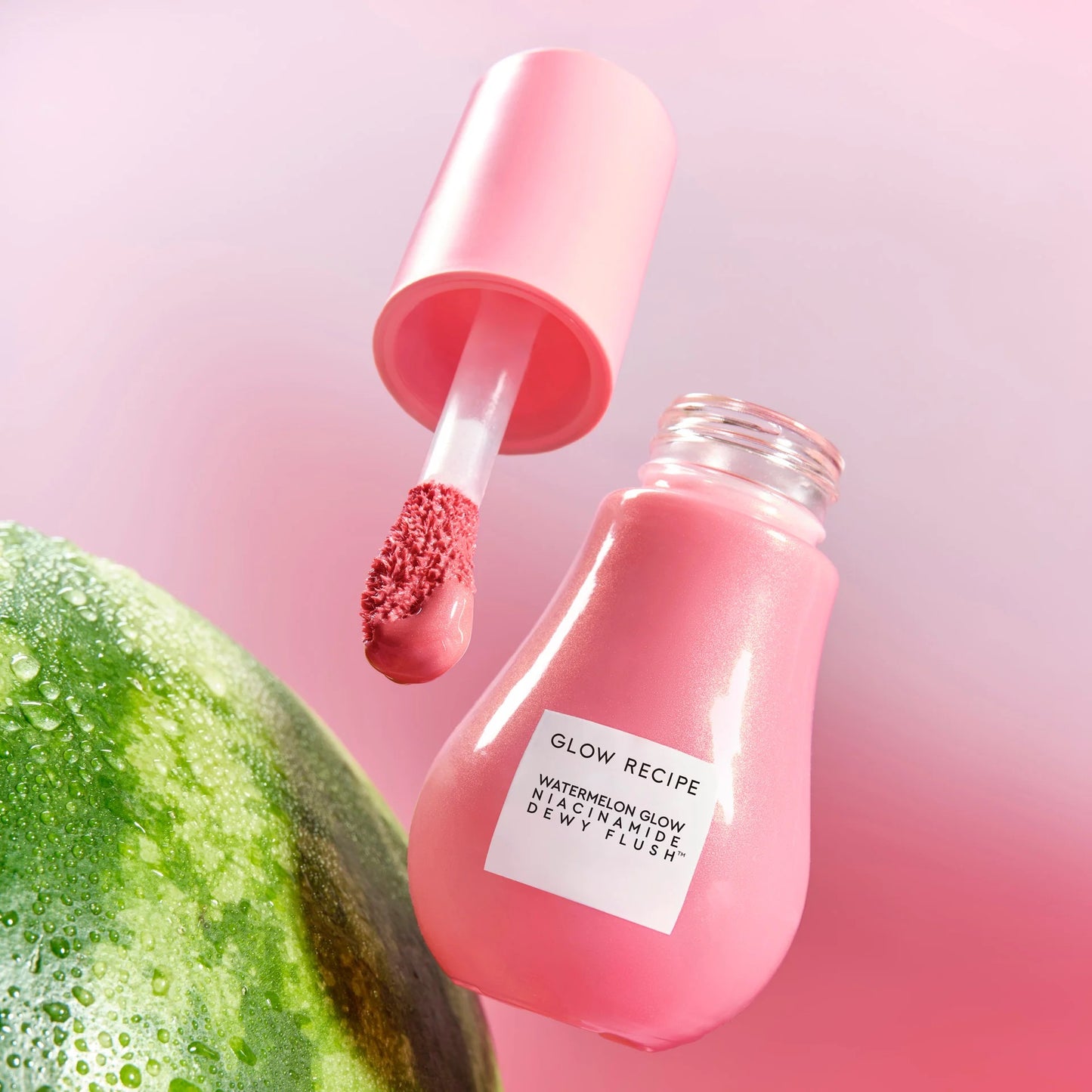 Watermelon Glow Niacinamide Dewy Flush - Brightening Liquid Blush Watermelon Flush (12ml)