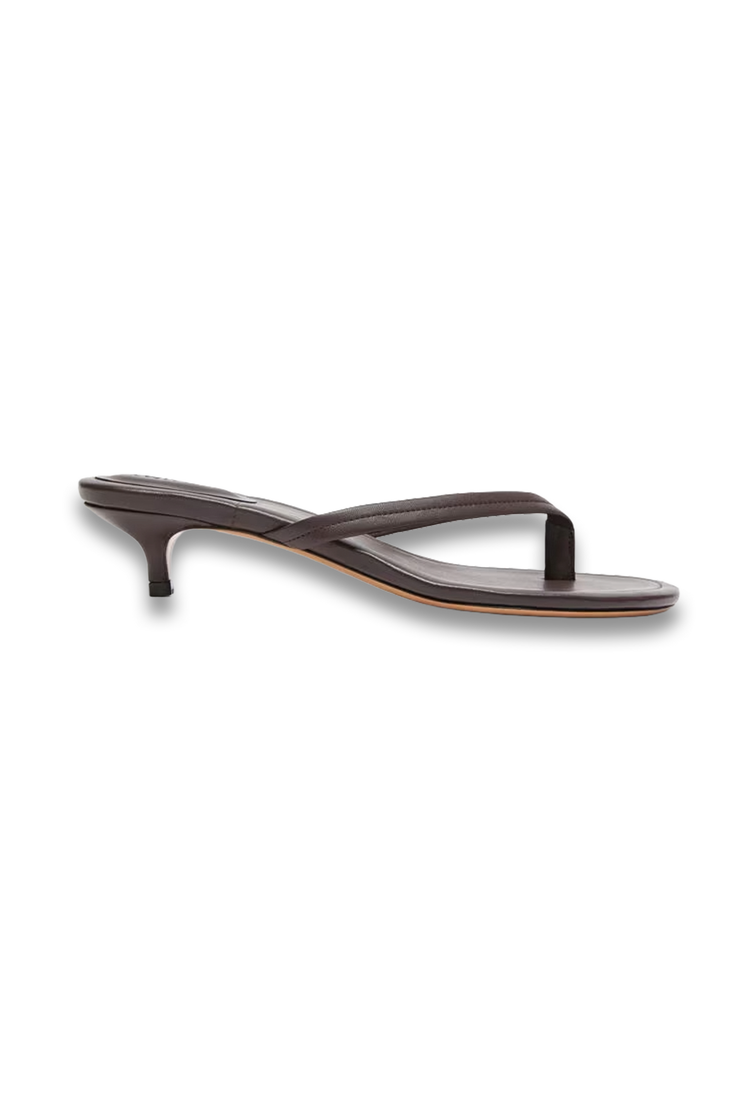 Kitten-Heel Flip Flops