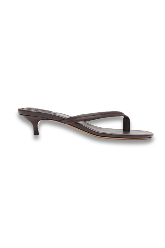 Kitten-Heel Flip Flops