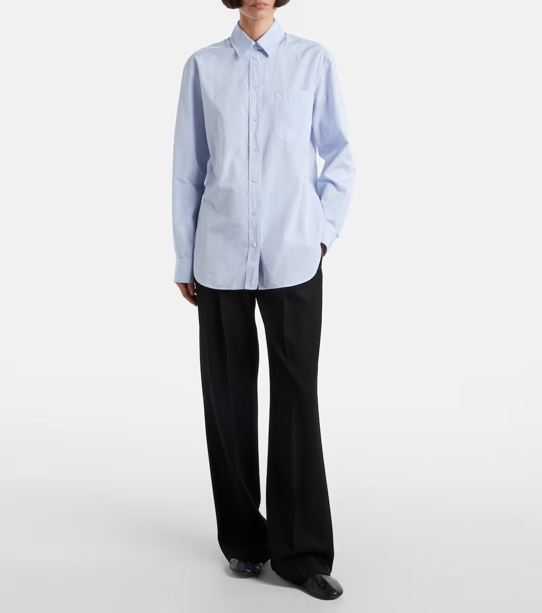 Gavina Cotton Chambray Shirt