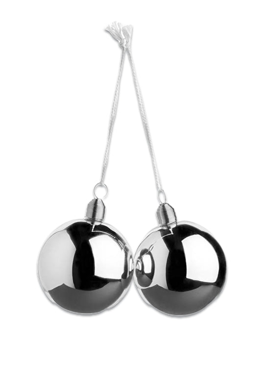 Glass Baubles Set of 2