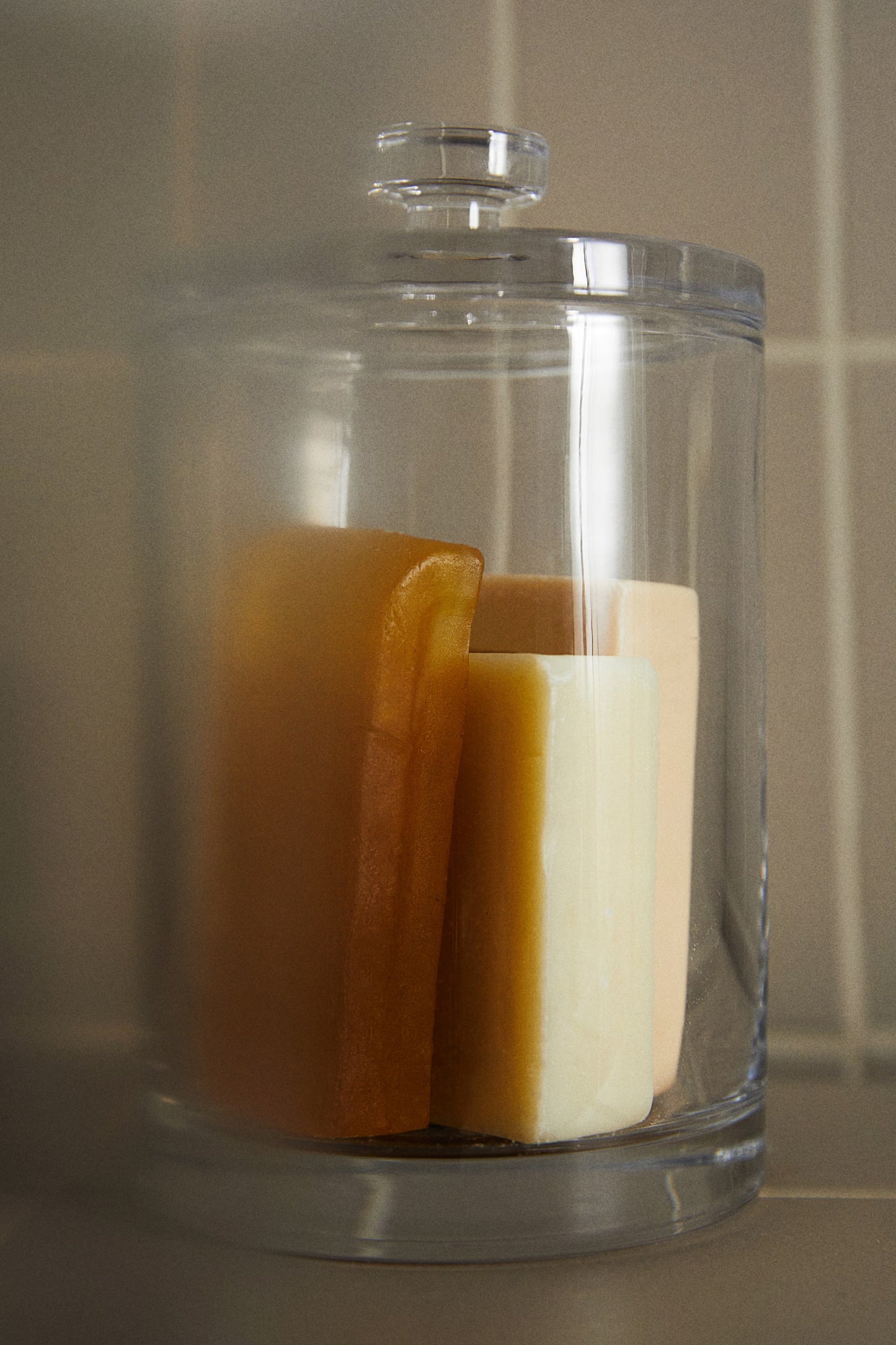 Glass Jar with a Lid