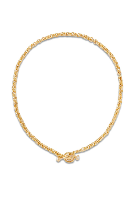 Gold-plated Pearl Necklace
