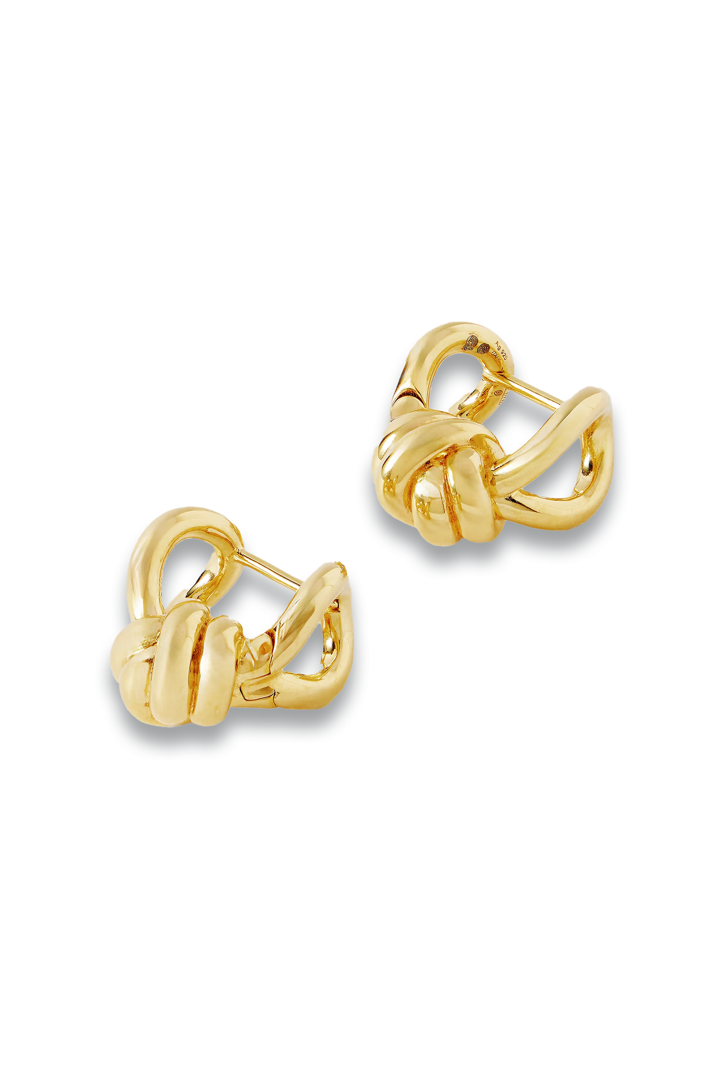 Gold-Plated Silver Earrings