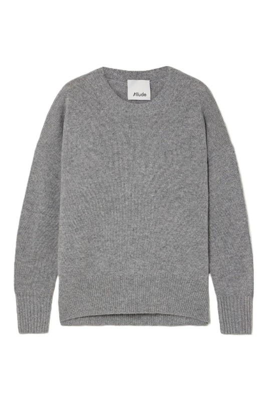 Gray Cashmere Sweater