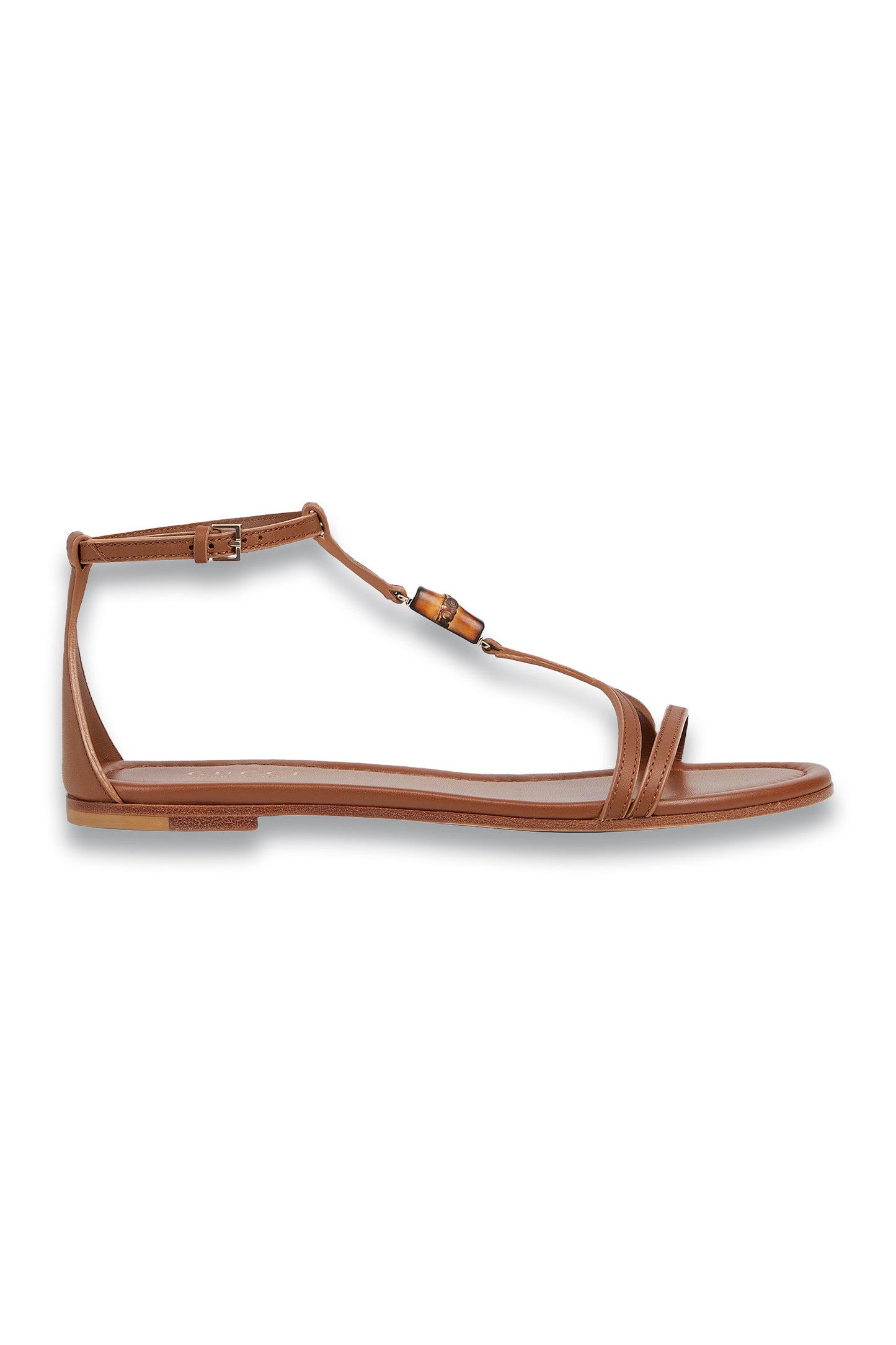 Women’s Sandal With Bamboo Detail Brown
