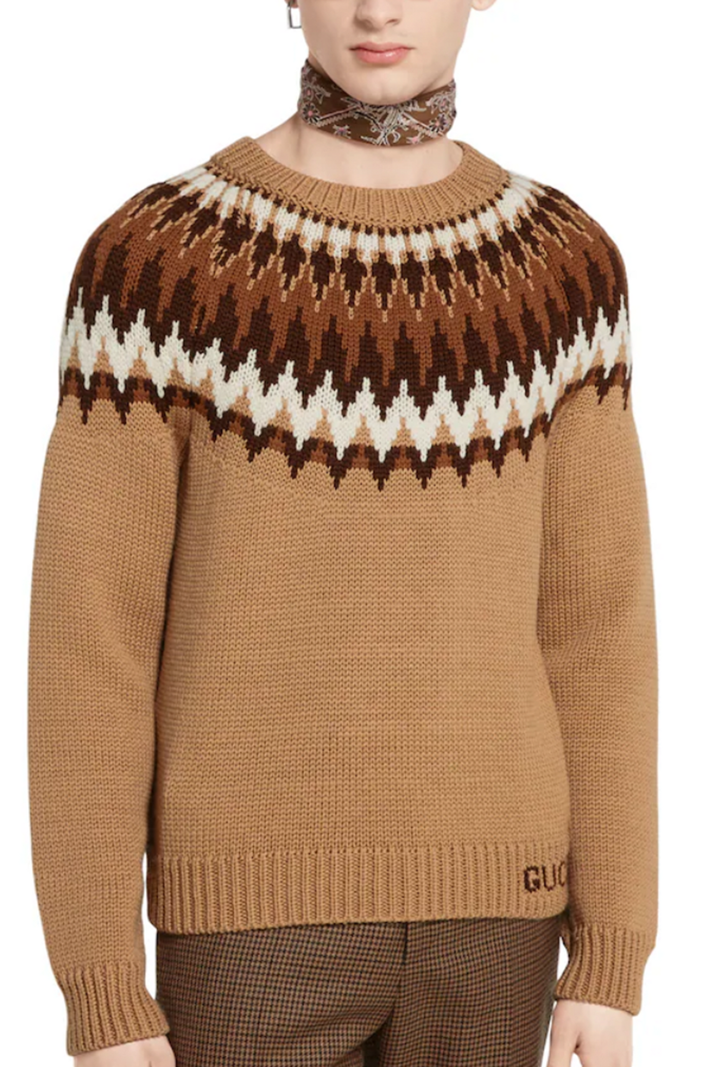 Chunky Wool Knit Sweater