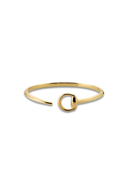 Gucci Horsebit 18k bangle bracelet