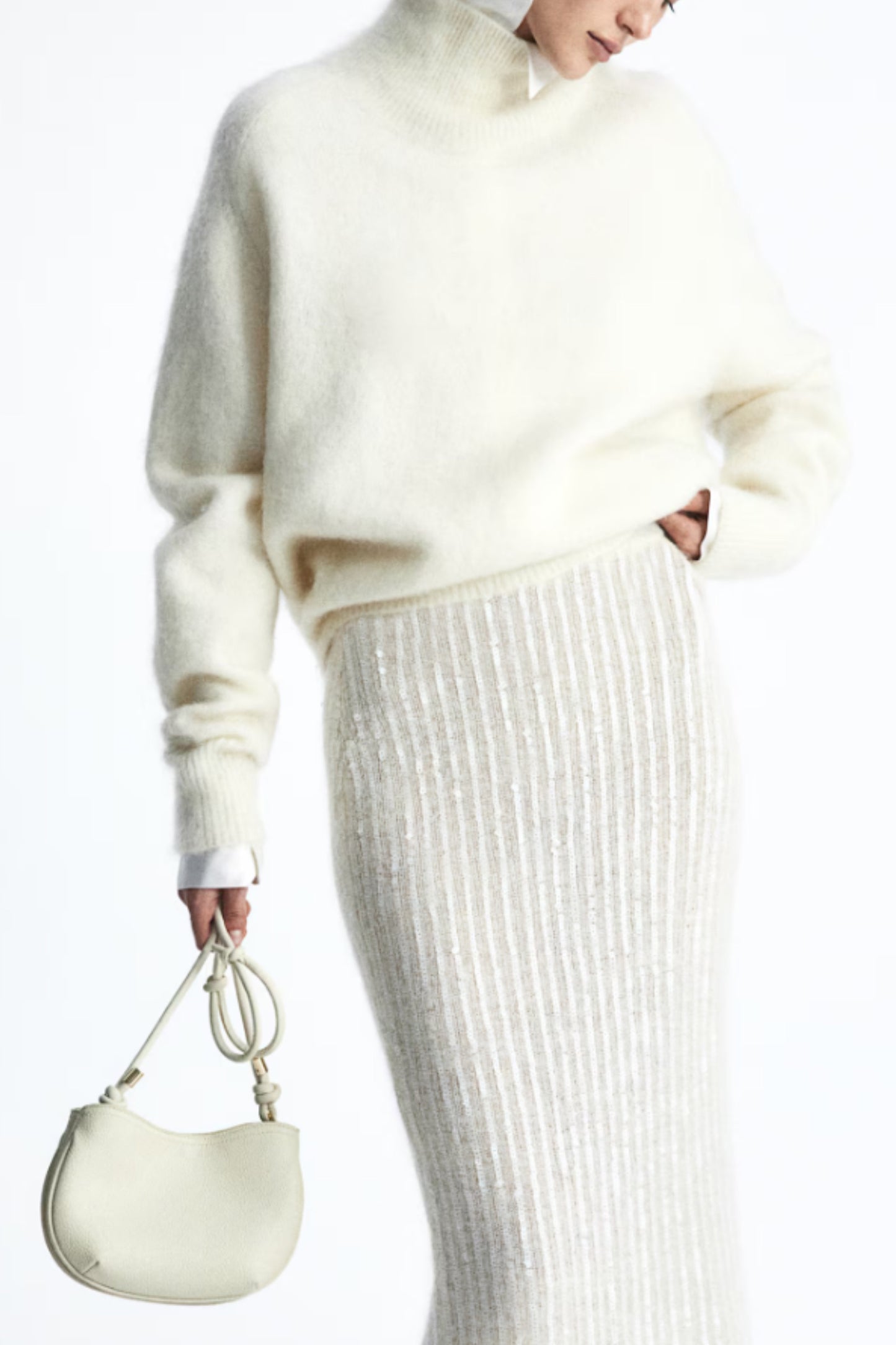 Mohair-blend Turtleneck Jumper