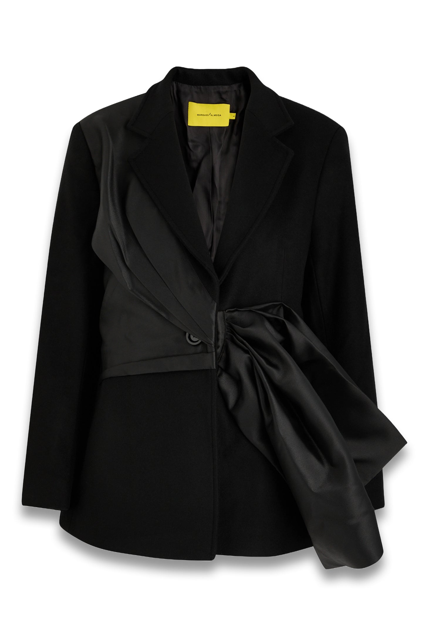 Bow-embellished Wool-blend Jacket