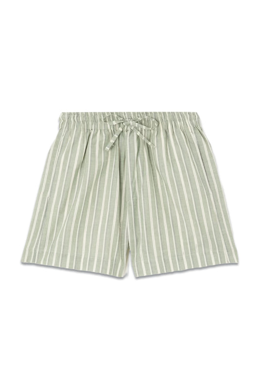 Musan Striped Cotton Shorts