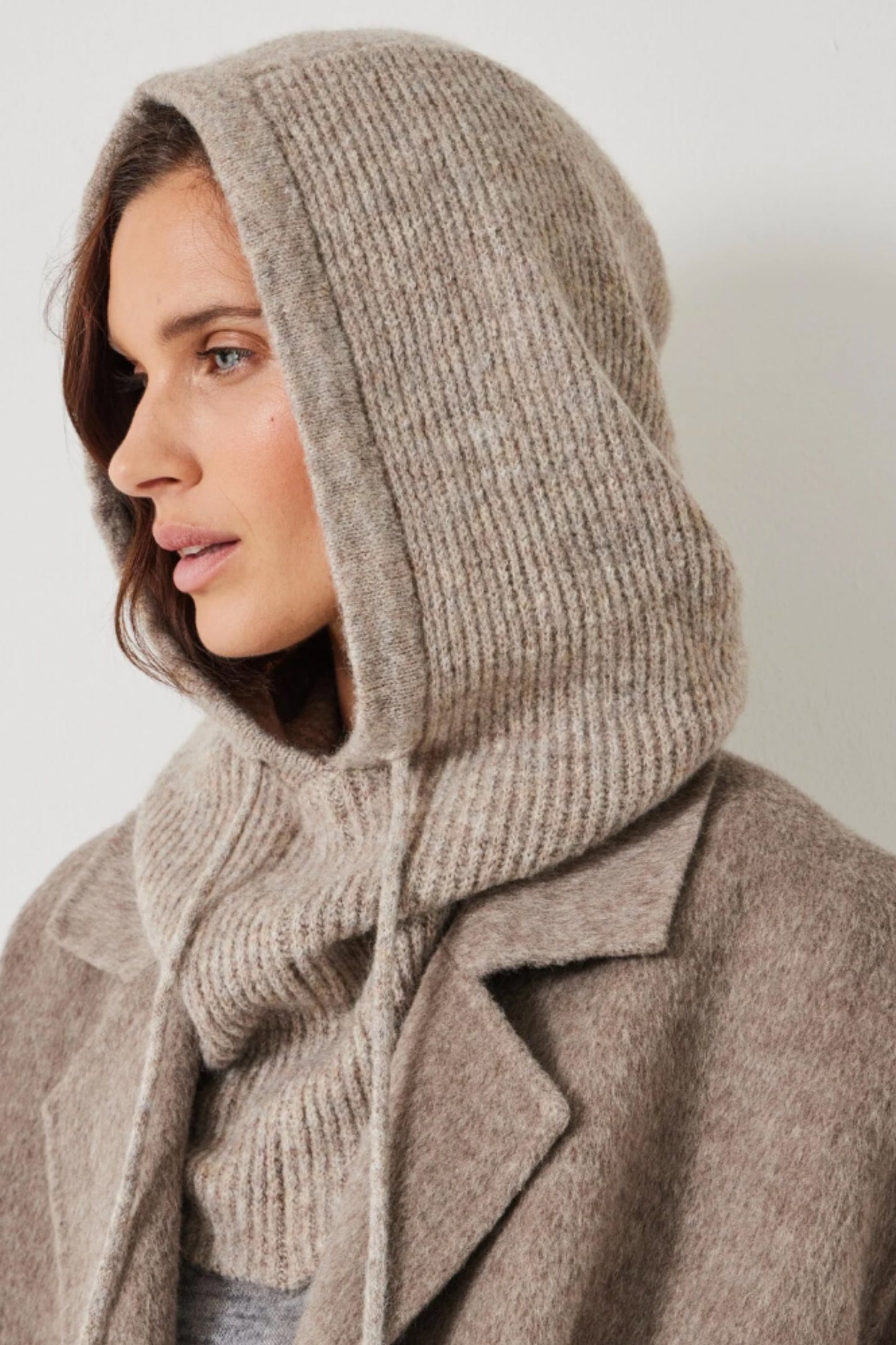 Kiara Knitted Hood