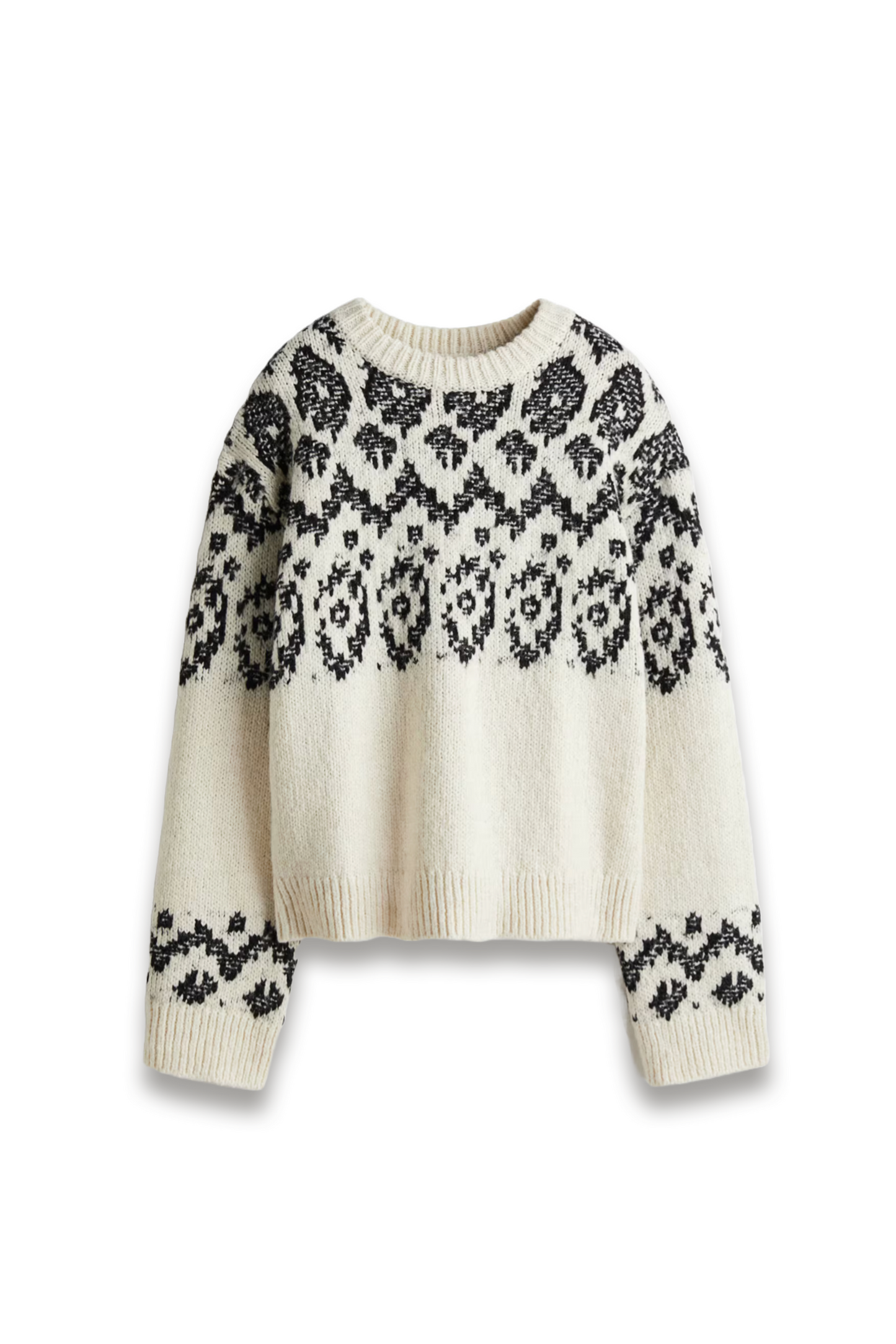 Jaquard-Knit Jumper