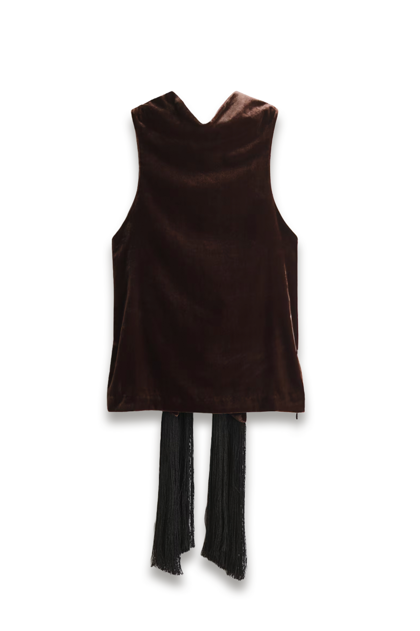 Velvet Halterneck Top