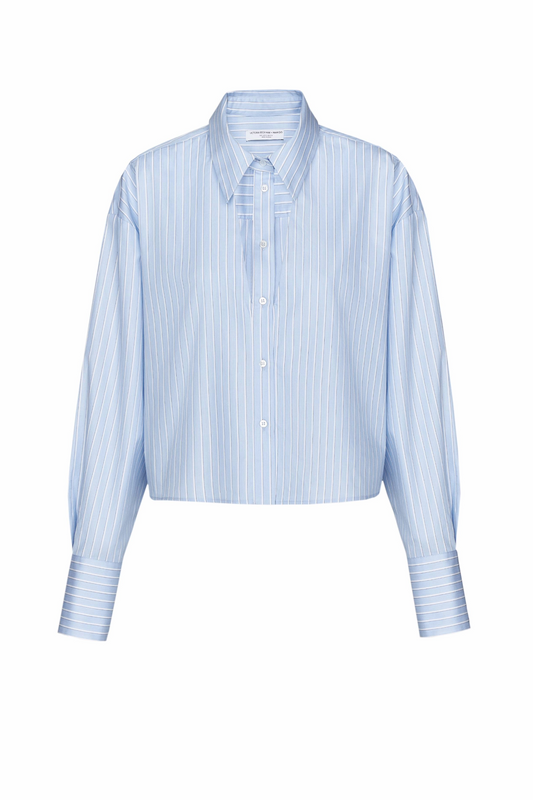 Striped Shirt With Cut-out