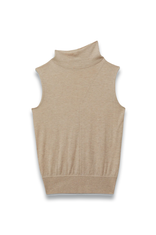 Harper Wool Slouched Sleeveless Top