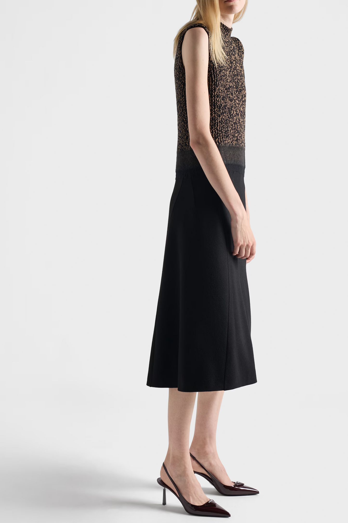 Patent Leather Slingback Pumps