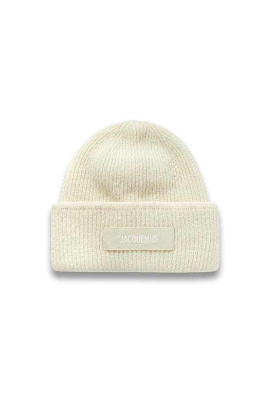 Le Bonnet Grosgrain-trimmed Ribbed-knit Beanie