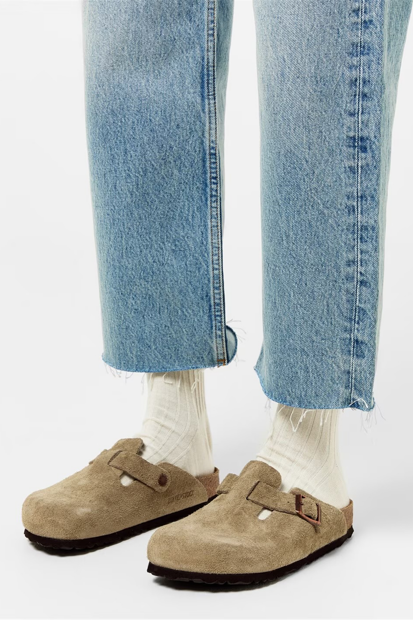 Boston Suede Flat Sandals
