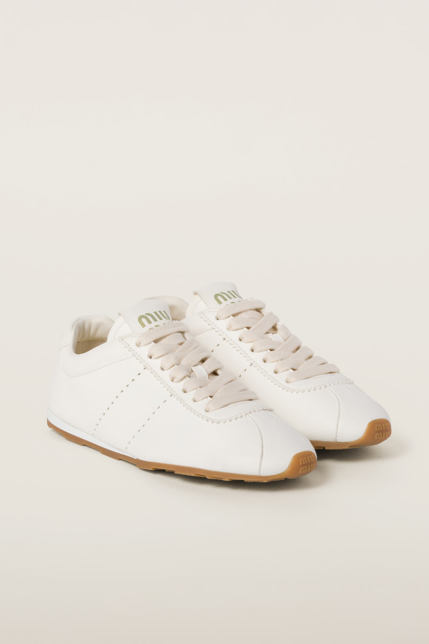 Plume Nappa Leather Sneakers