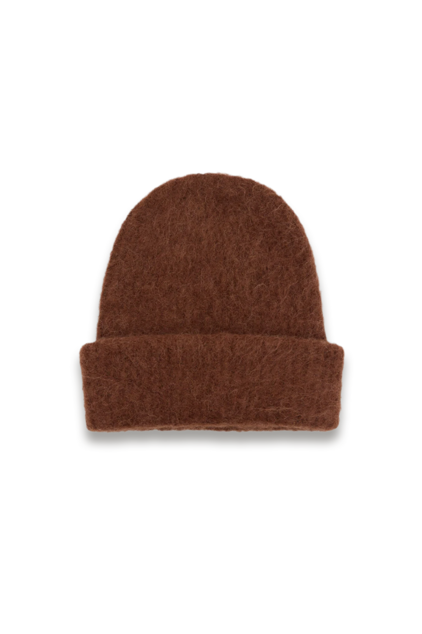 Alpaca-blend Ribbed Beanie