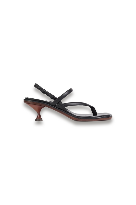 Leather Slingback Sandals