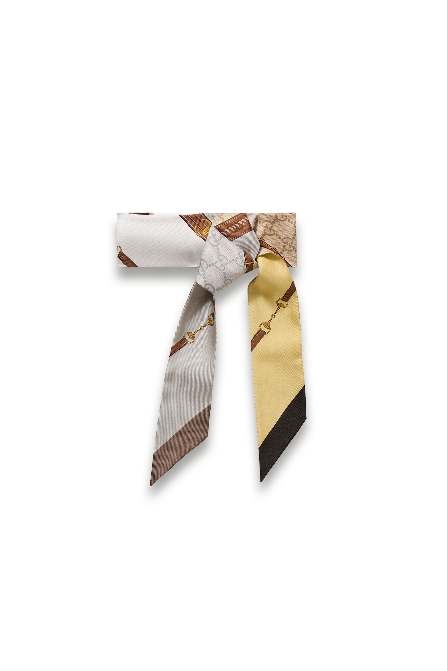 Printed Silk-Jacquard Scarf