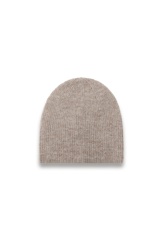 Ribbed-knit Beanie Hat