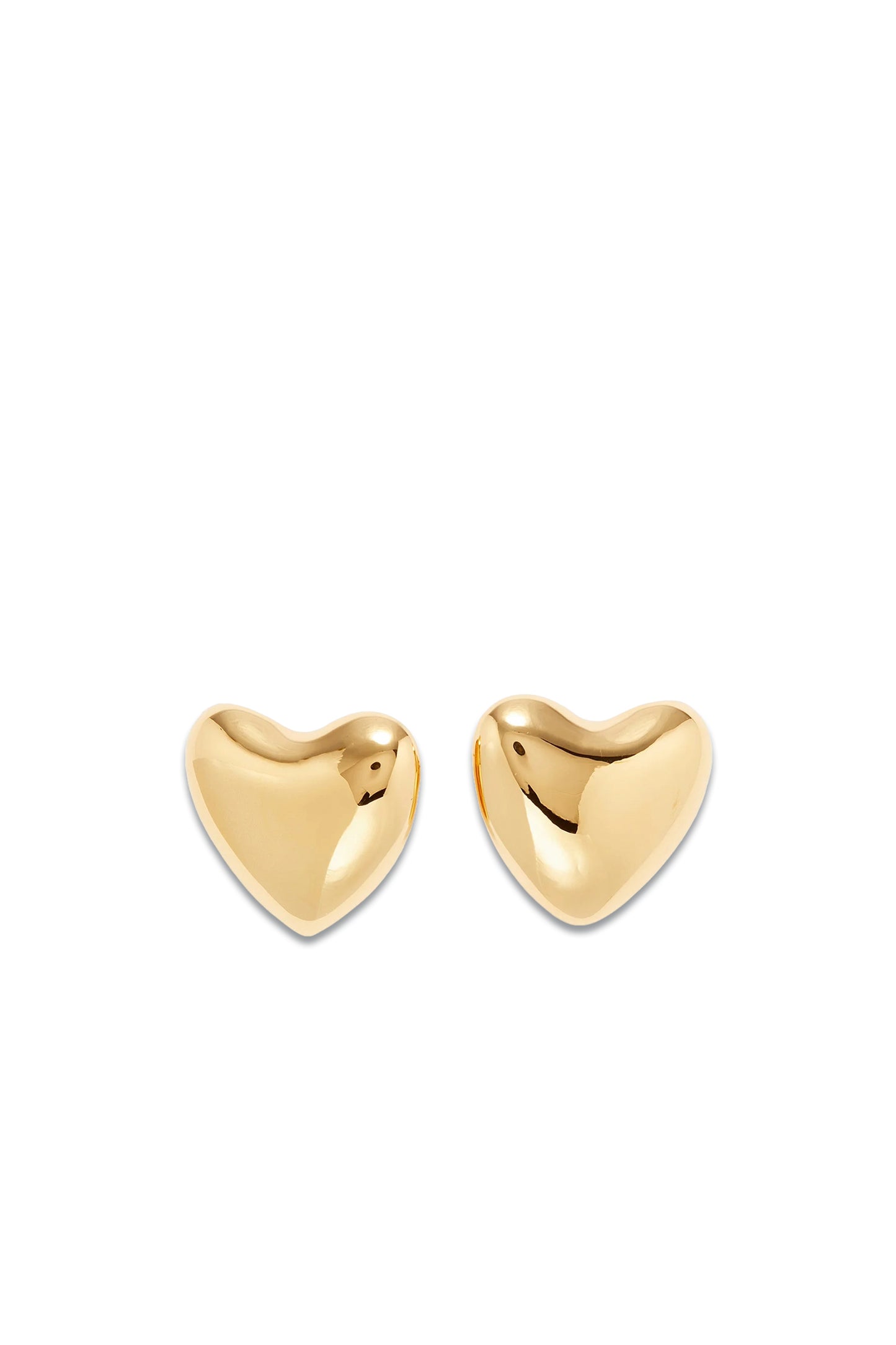 Voluptuous Heart 14kt Gold-filled Earrings