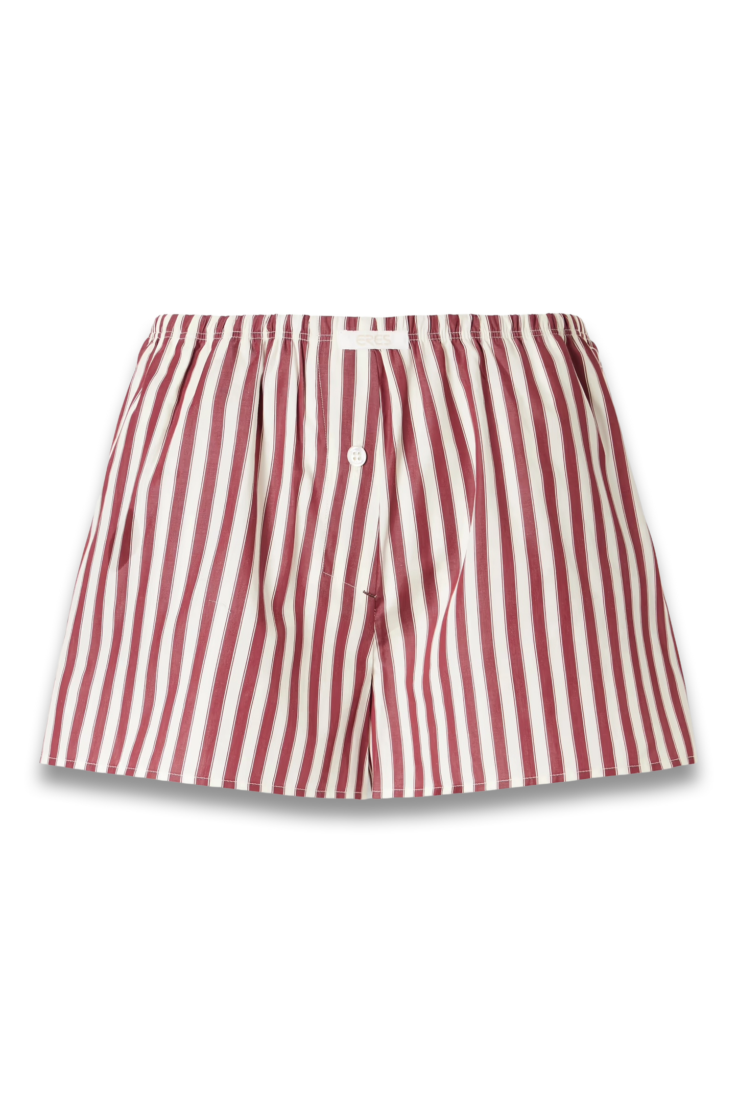 House Striped Cotton-poplin Pajama Shorts