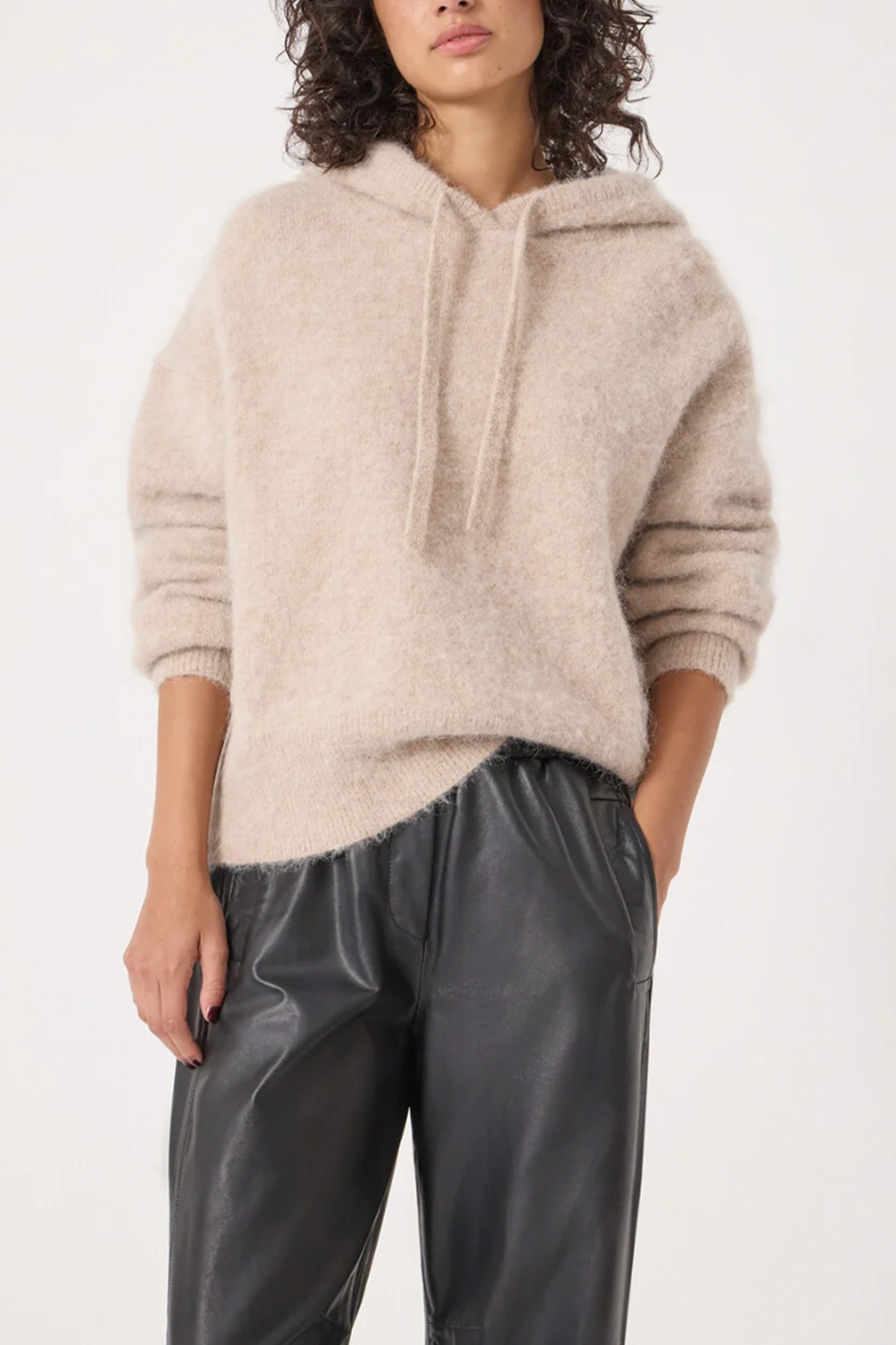 Hazel Alpaca Wool Hoodie