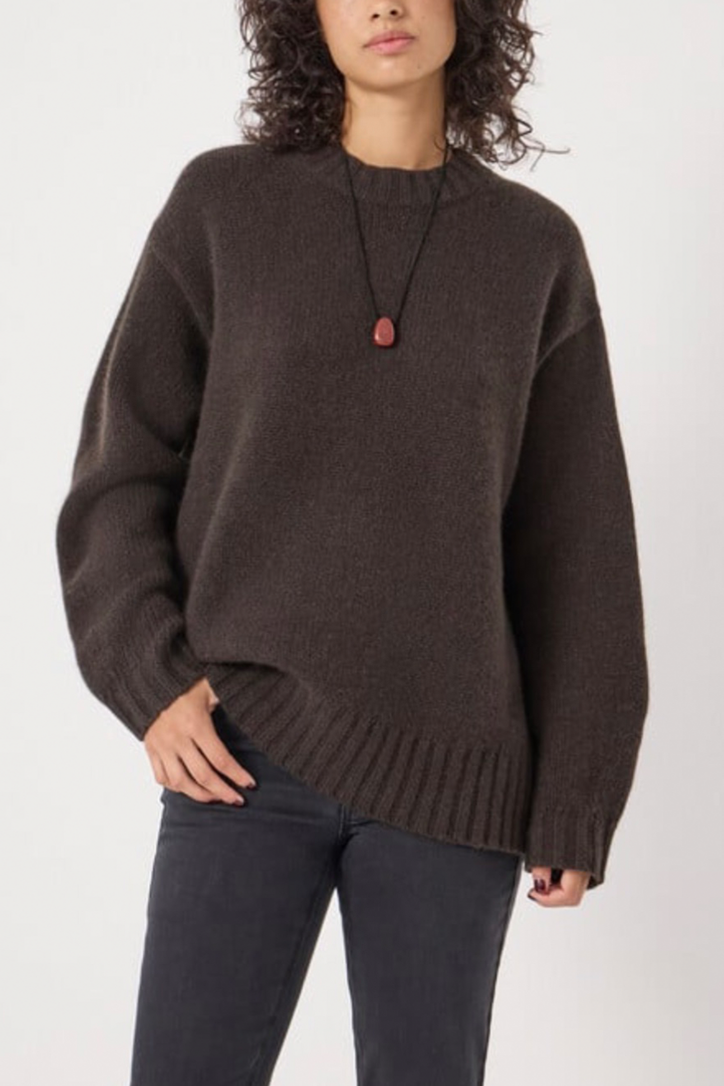 Cora Longline Chunky Cashmere Jumper