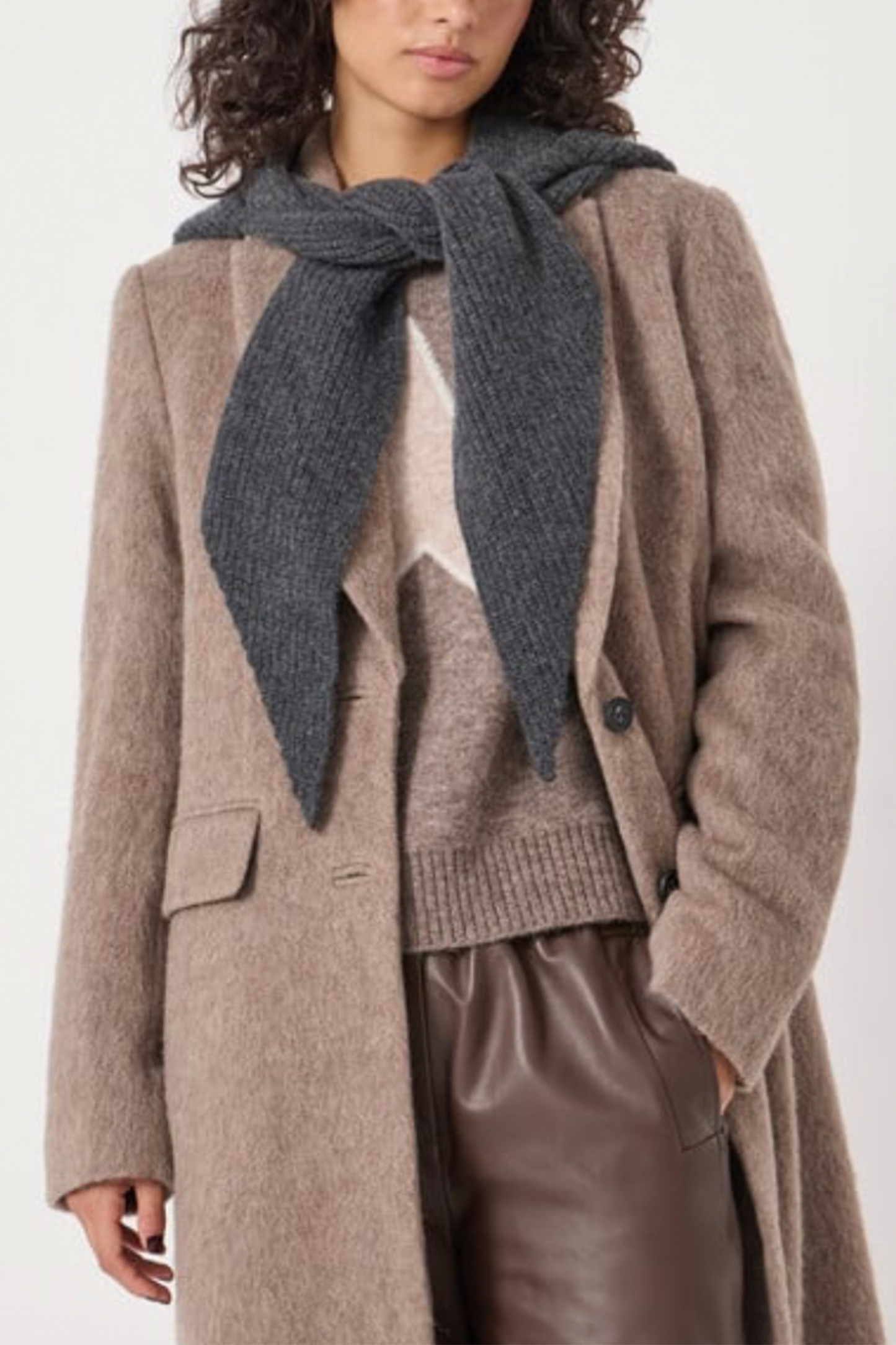 Cashmere Hooded Scarf