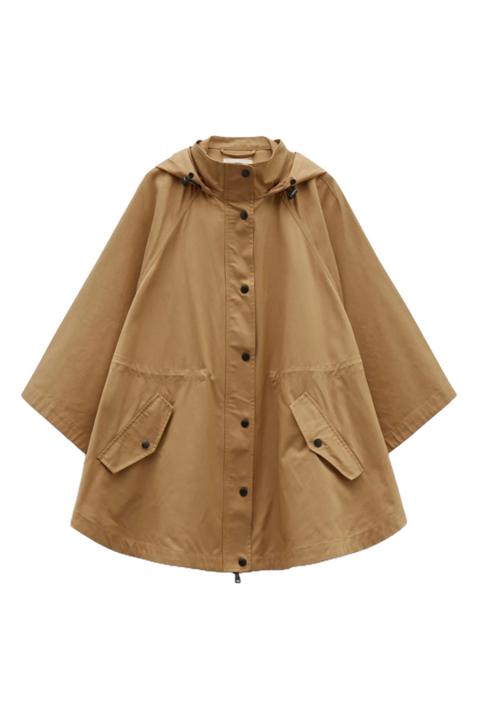 Vera Oversized Hooded Cape