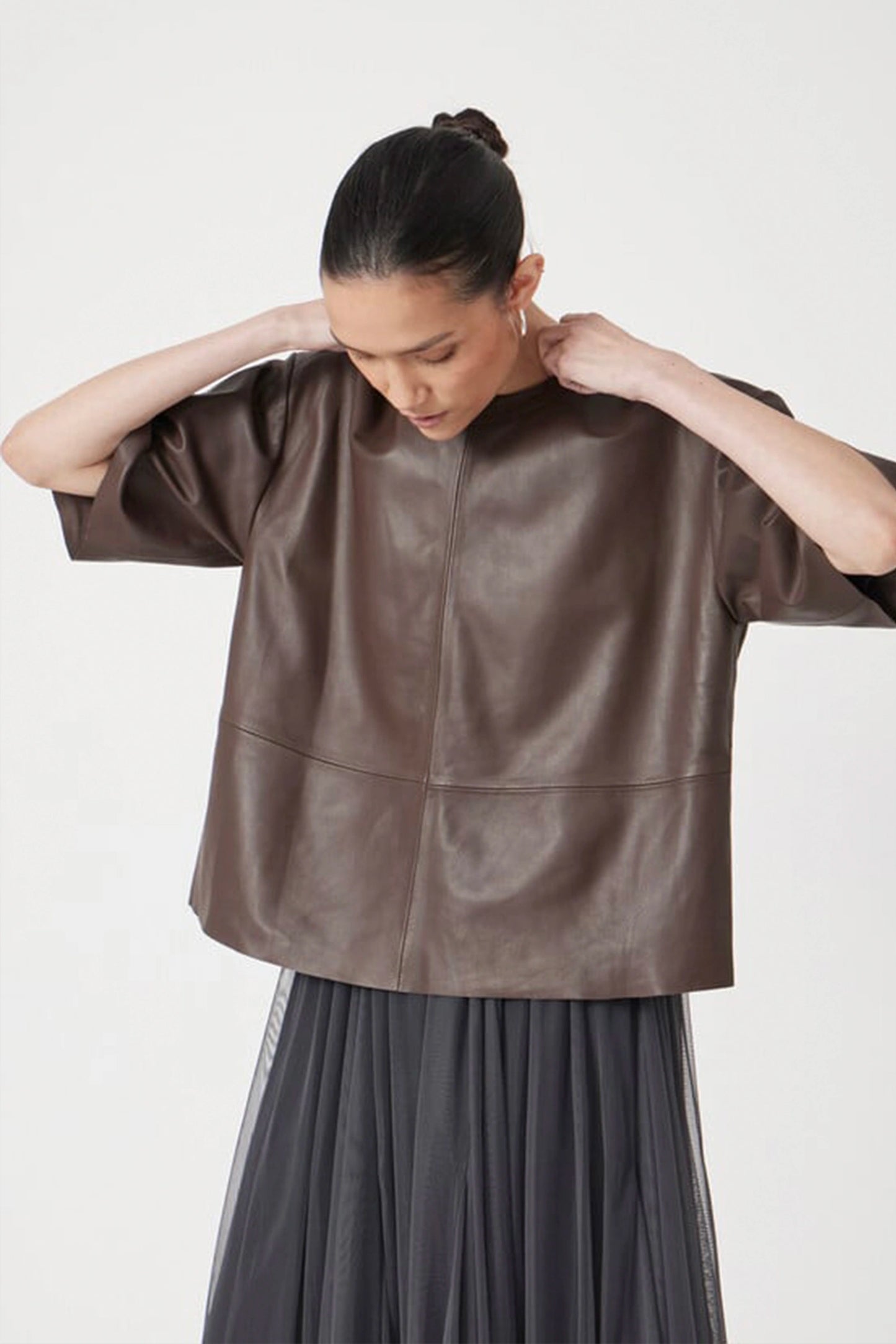 Soft Leather T-shirt