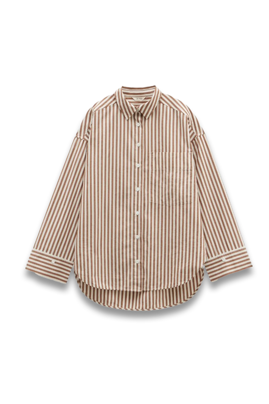 Indy Oversized Stripe Shirt