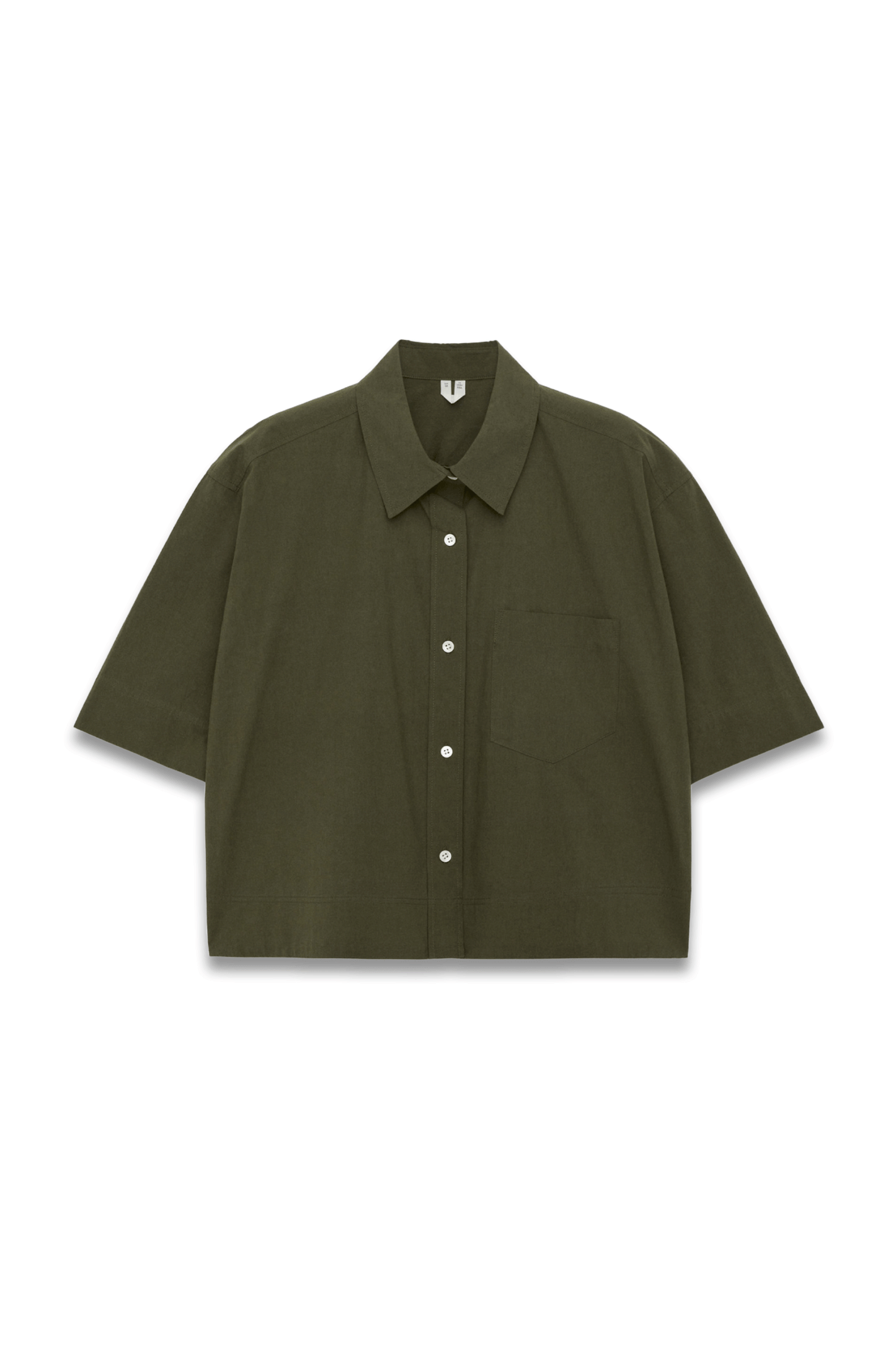 Short-Sleeve Cotton Shirt