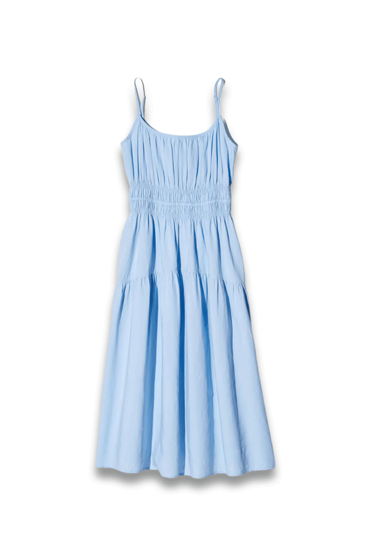 Linen Blend Camisole Dress