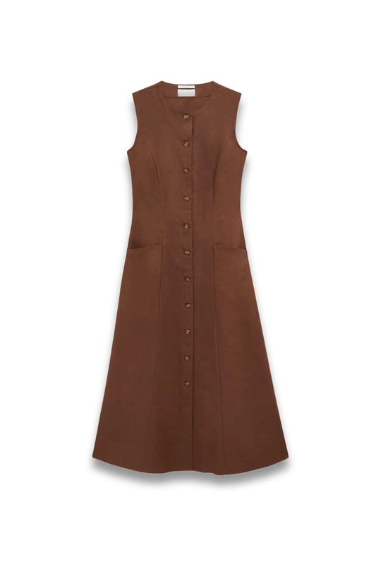 Carmen Linen Dress