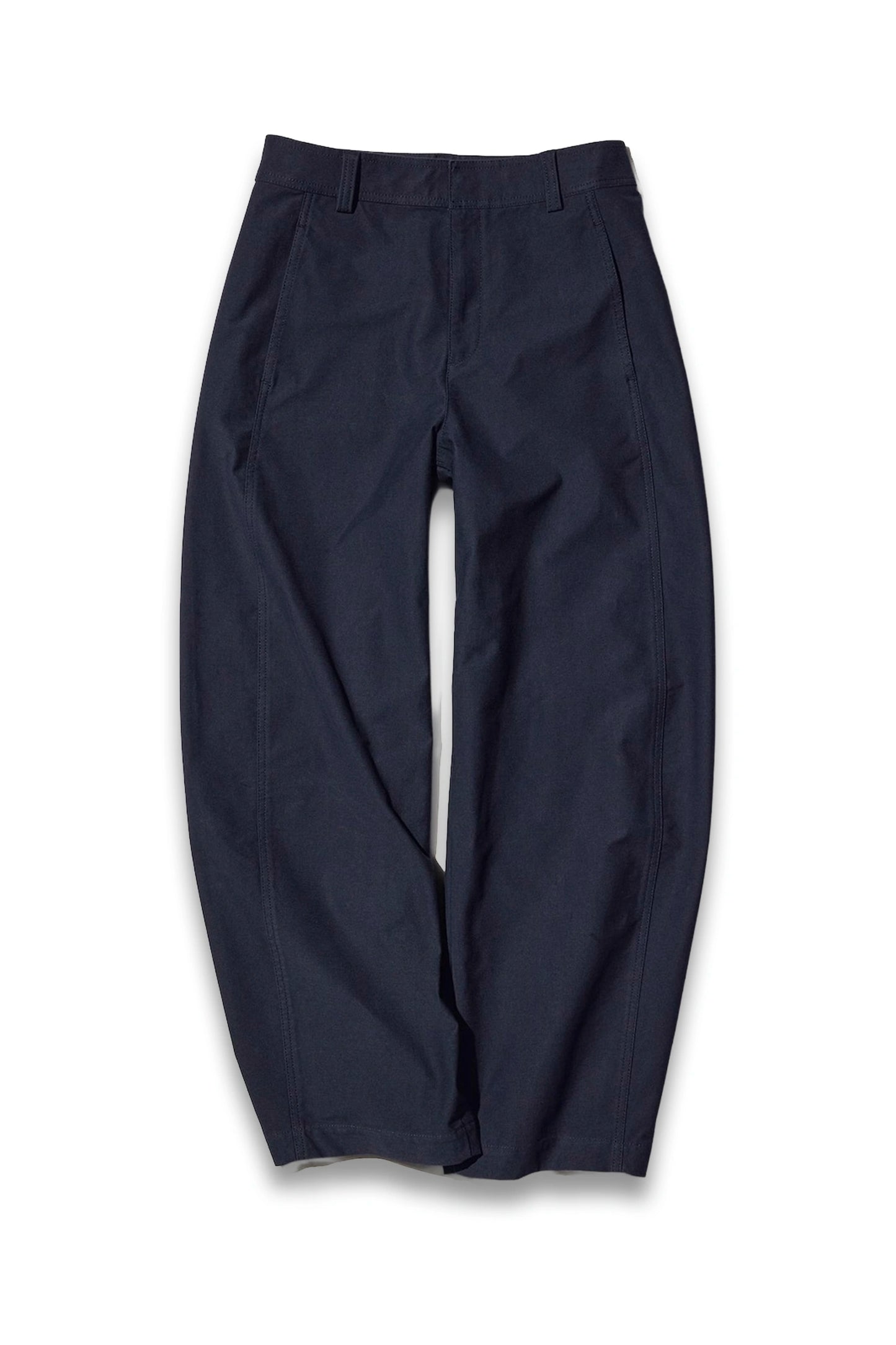 Jersey Barrel-leg Trousers