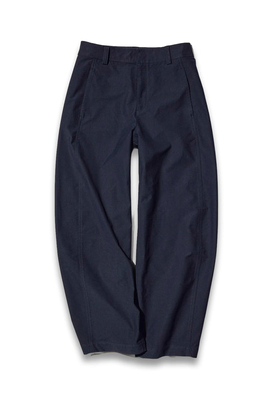 Jersey Barrel-leg Trousers
