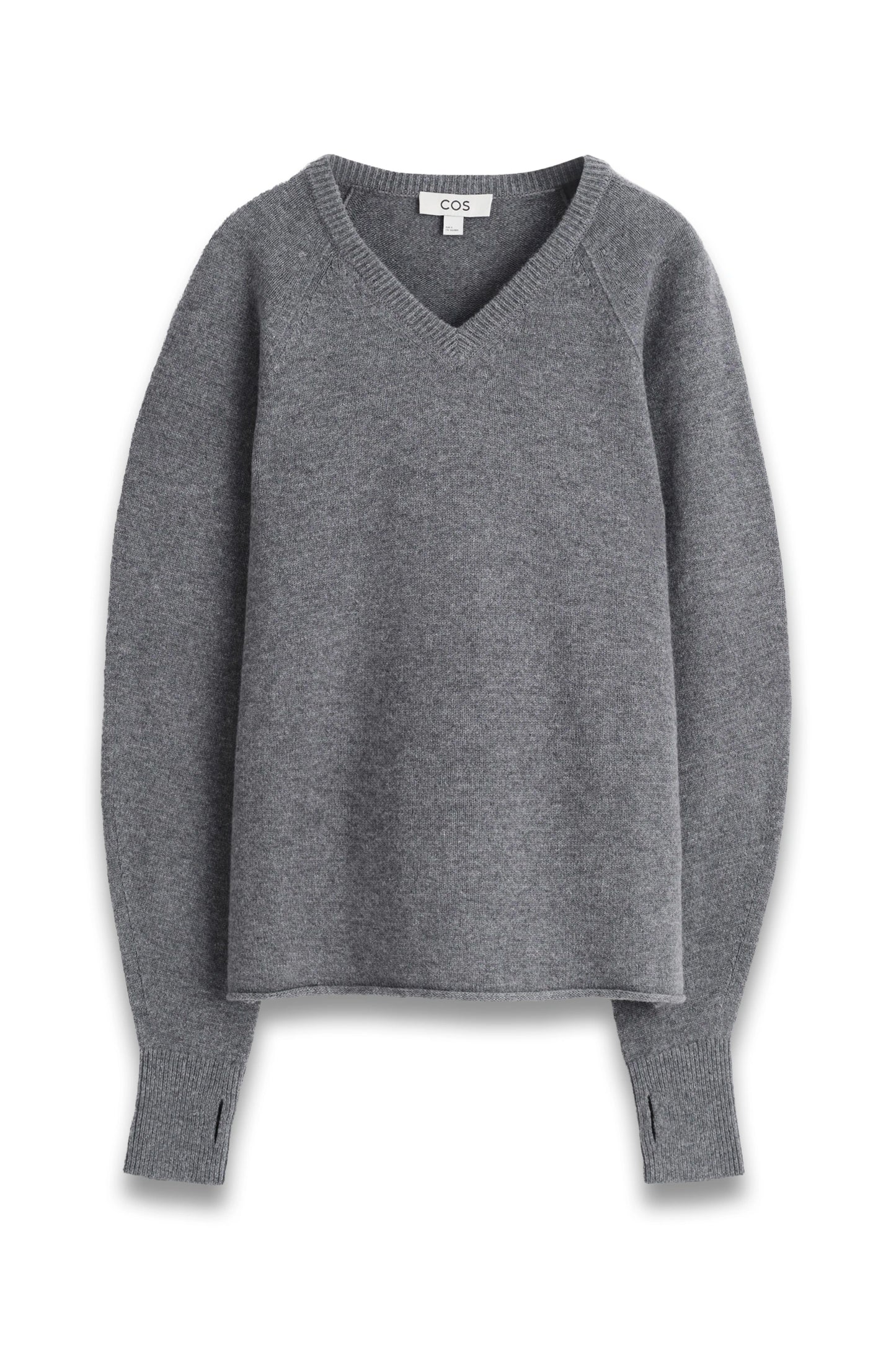 Merino Wool V-neck Jumper