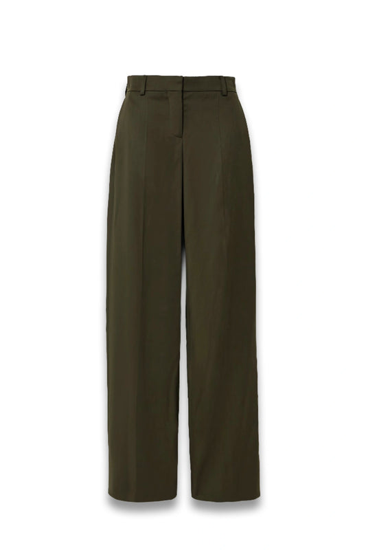 Wool Wide-leg Pants