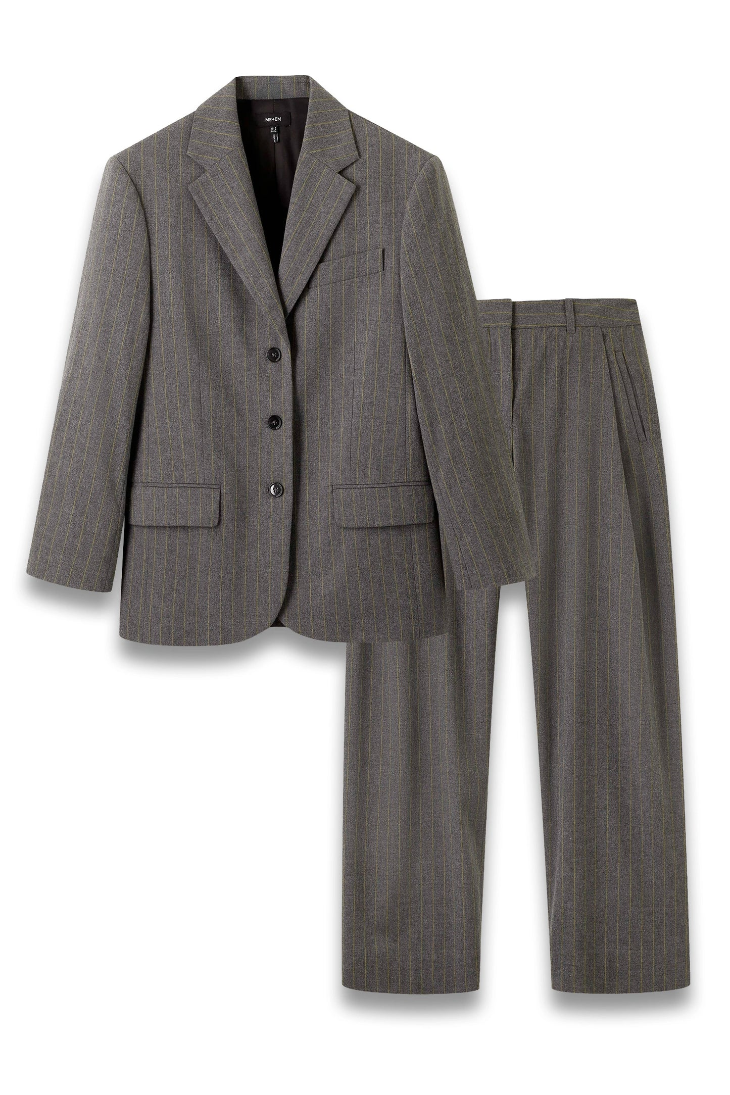 Pinstripe Intelligent Oversized Blazer and Clever Pinstripe Trouser