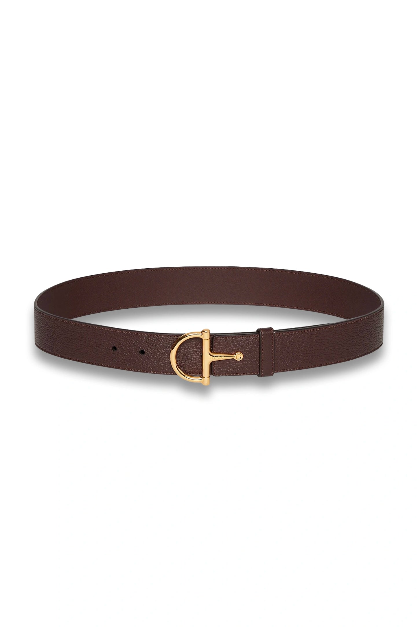 Belt With Half-Horsebit Buckle