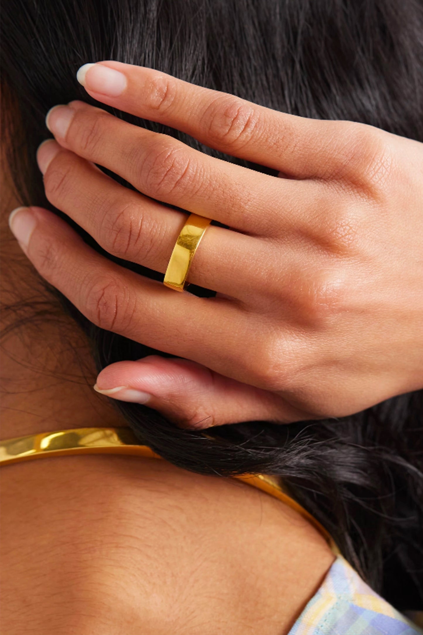 Signature Gold-tone Ring