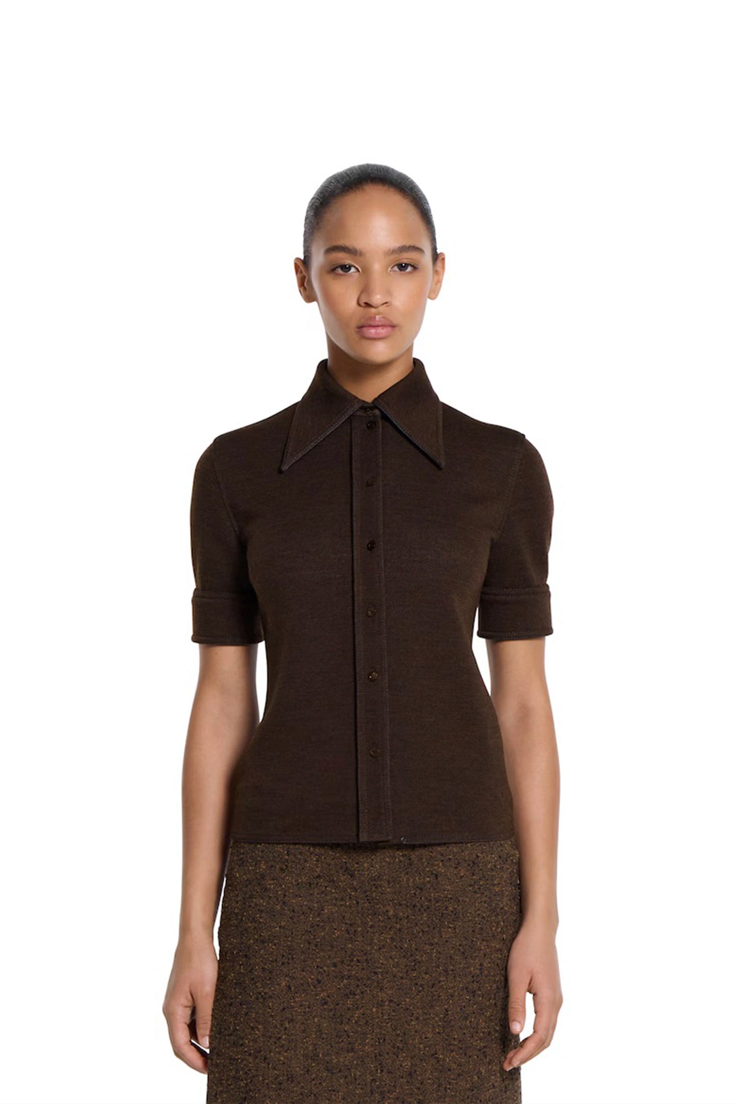 Wool Cotton Jersey Shirt