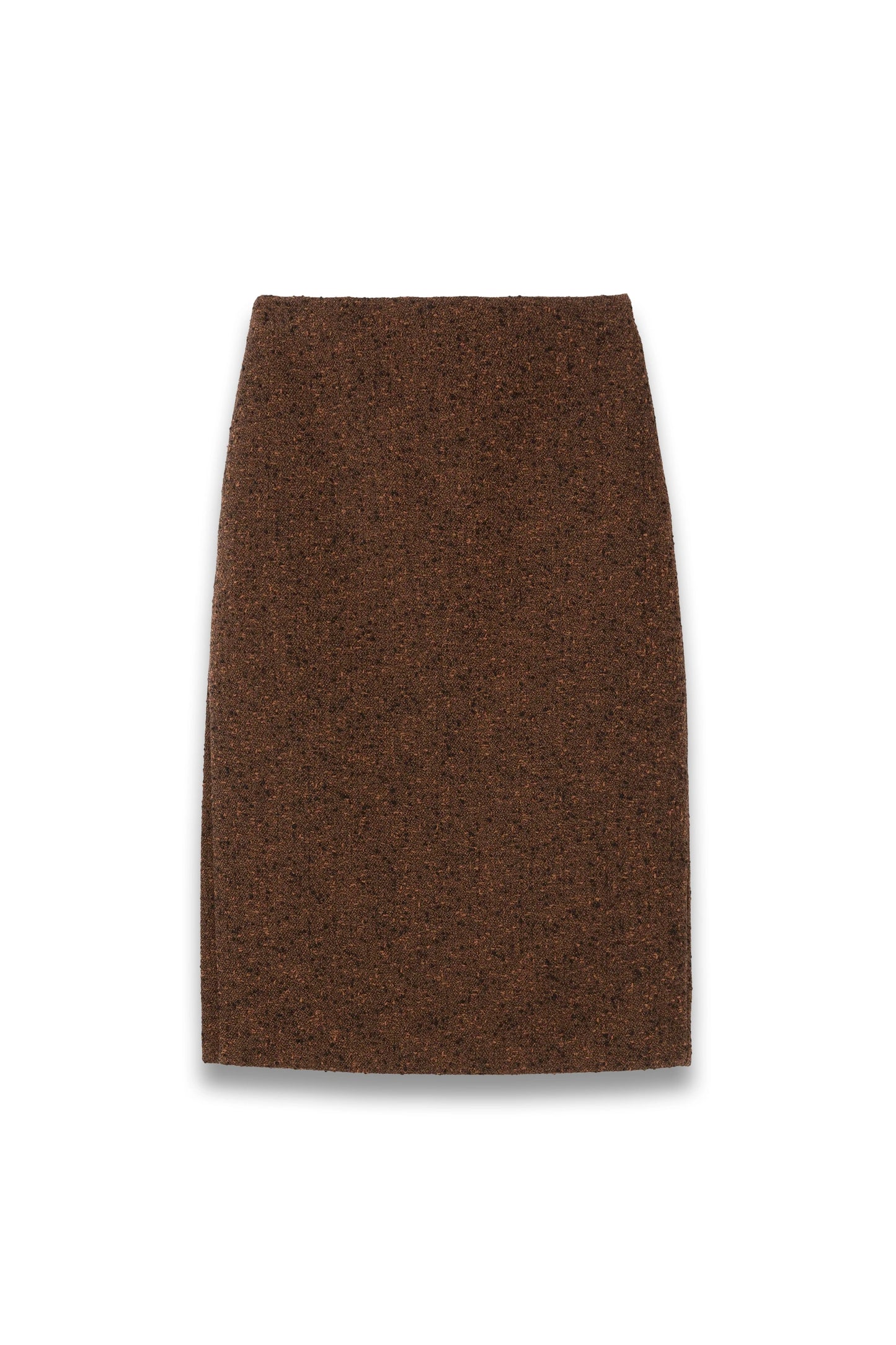 Seeded Wool Skirt
