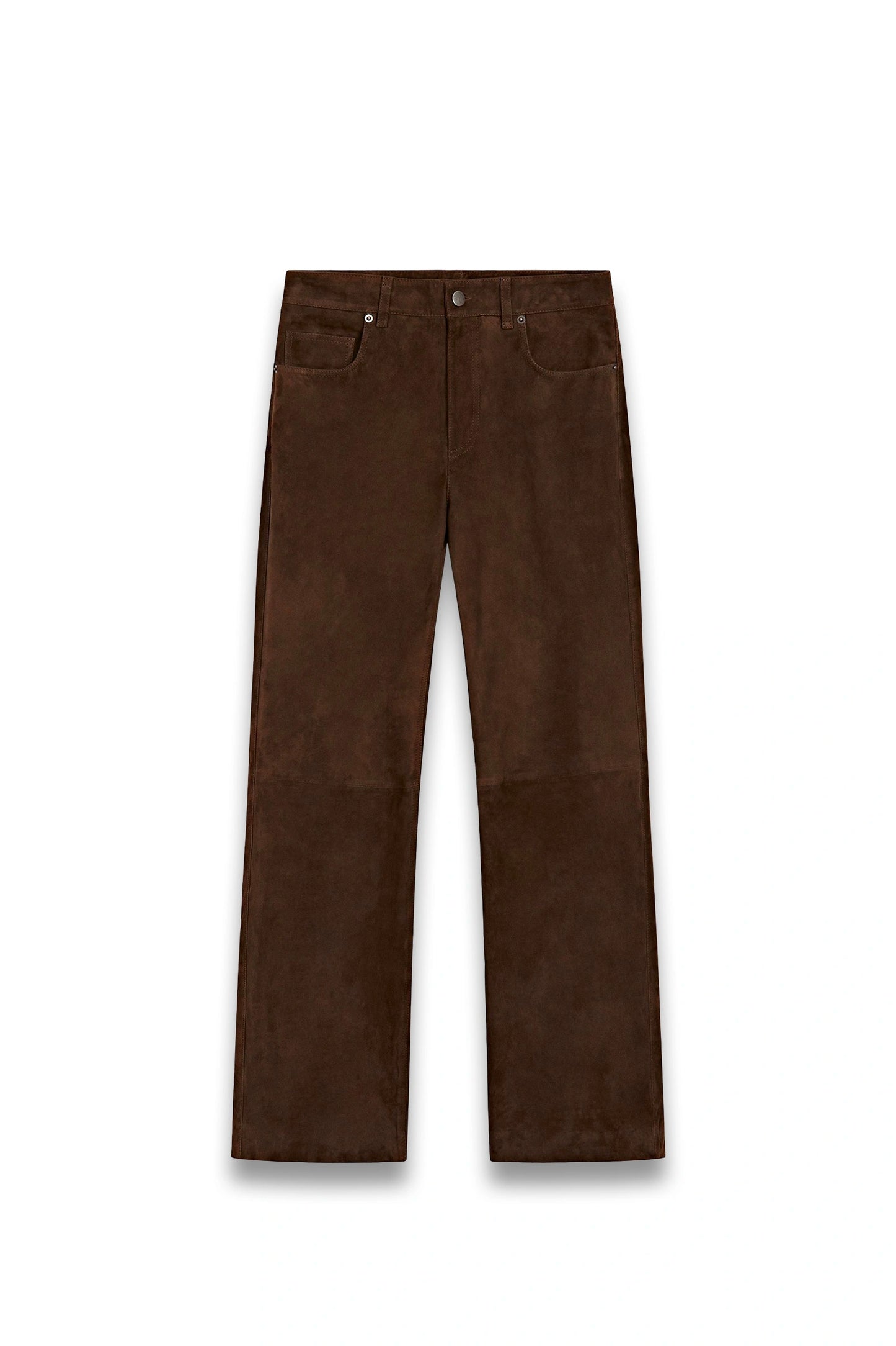 Suede Leather Trousers