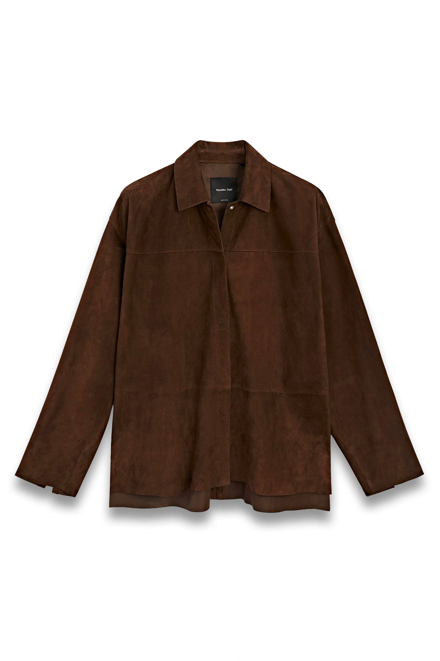 Suede Leather Overshirt